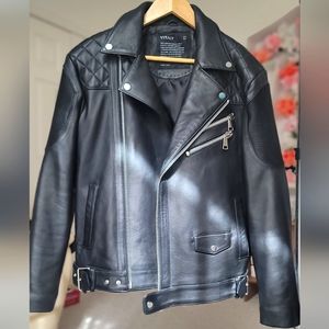 Vitaly leather rider jacket